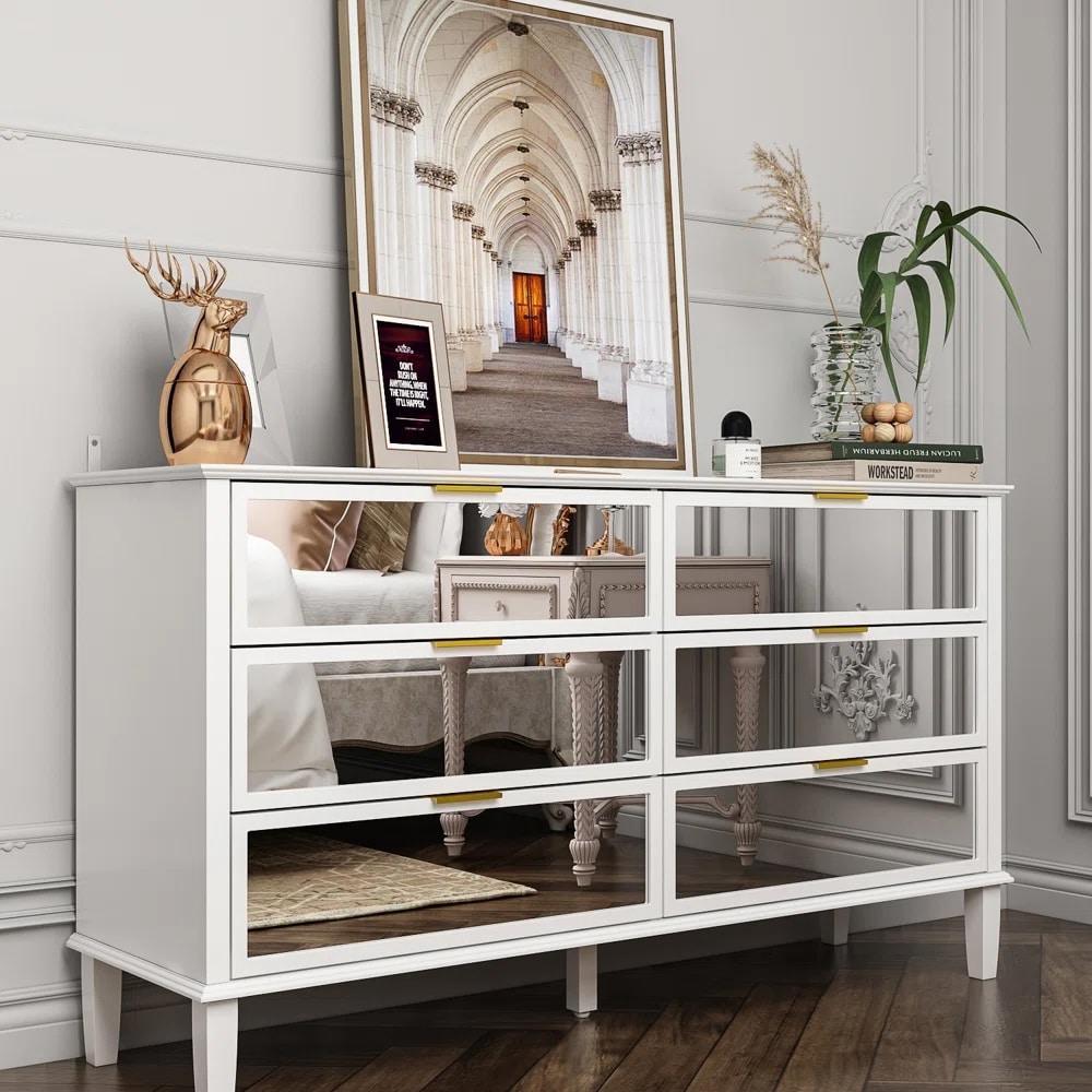 Mirrored Dresser from Wayfair